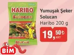 HARİBO YUMUŞAK ŞEKER SOLUCAN